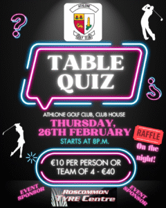 Table Quiz 2026